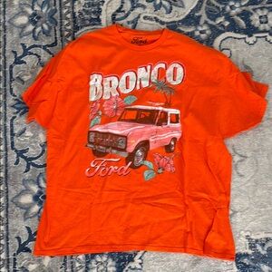 Ford Bright Orange Bronco Tee Men’s XXL